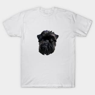 Griffon Bruxellois Cute Puppy Dog Art T-Shirt